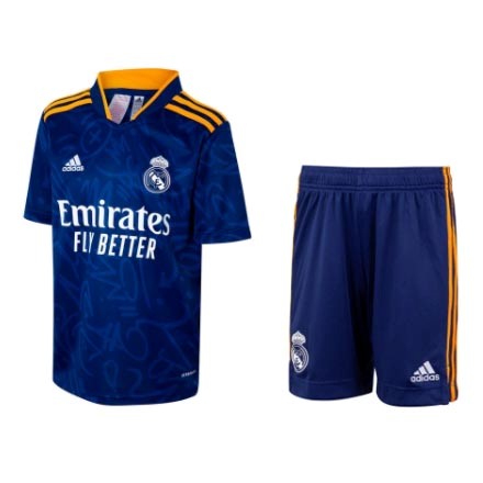 Camiseta Real Madrid Segunda equipo Niño 2021-22